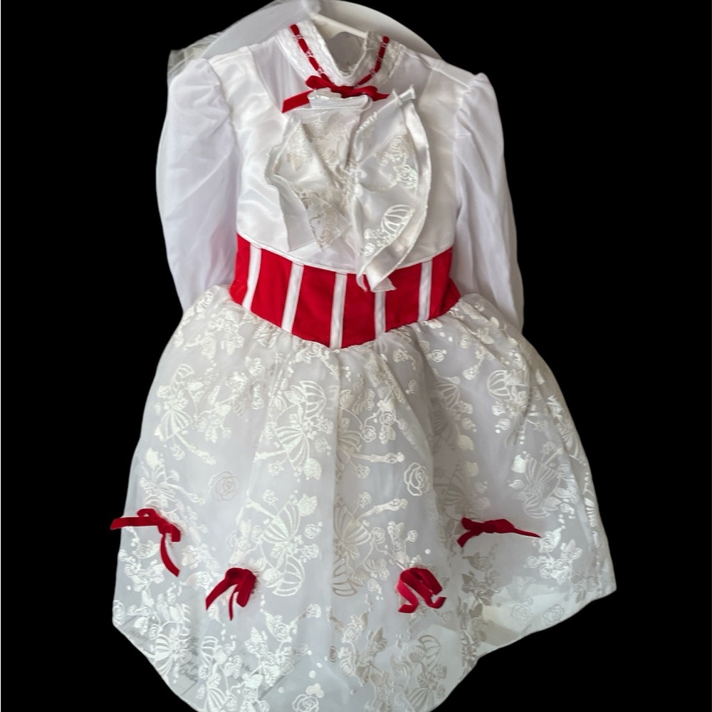 COPY - COPY - Disney Mary Poppins white lace dress costume
